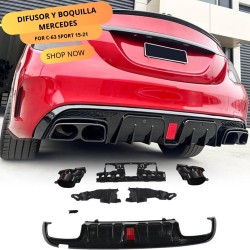 DIFUSOR Y BOQUILLA MERCEDES C-63 SPORT 15-21
