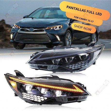 PANTALLAS FULL LED DE CAMRY 15-17