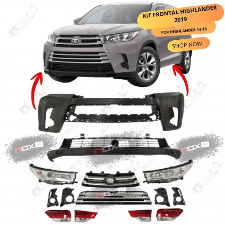 KIT TOYOTA HIGHLANDER 2019 PARA 14-16