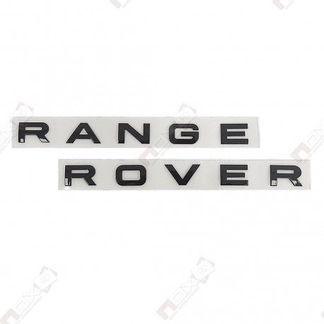 LETRAS RANGE ROVER NEGRA