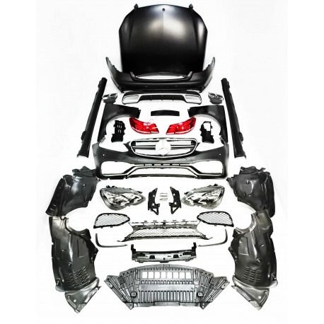 KIT MERCEDES E-63 AMG 2016 PARA CLASE E 10-13