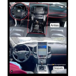 KIT DE INTERIOR 2021 PARA LAND CRUISER 08-15 NEGRO
