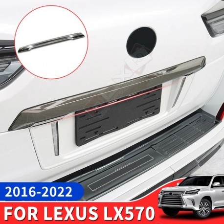 CROMADO DE COMPUERTA TRASERA LX570 2016 AL 2022