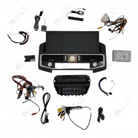 RADIO ANDROID LAND CRUISER ESTILO 2022 PARA 08-21 FULL