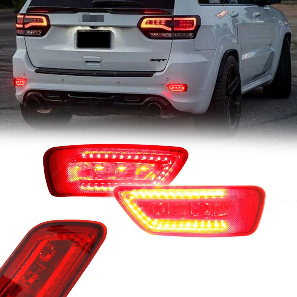 LUCES LED BUMPER TRASERO GRAND CHEROKEE 11-20