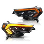 PANTALLAS LED 4RUNNER TIPO LX DRL AMARILLO 10-23