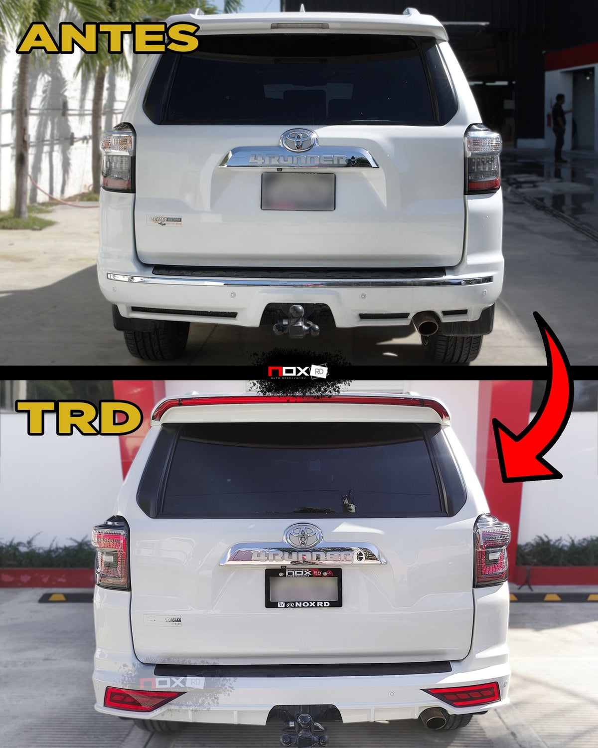 KIT TRASERO 4RUNNER TIPO TRD 14-22