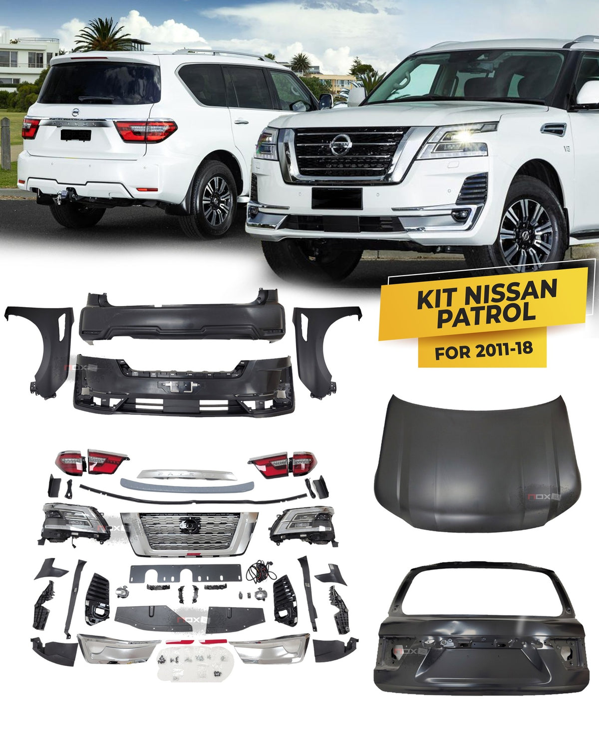 KIT NISSAN PATROL 2021 PARA 11-18