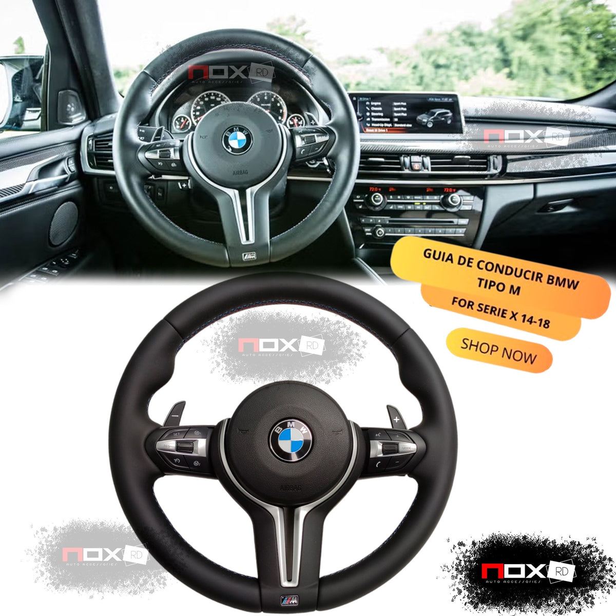 GUIA DE CONDUCIR BMW M PARA  X1,2,3,4,5,6 2014+