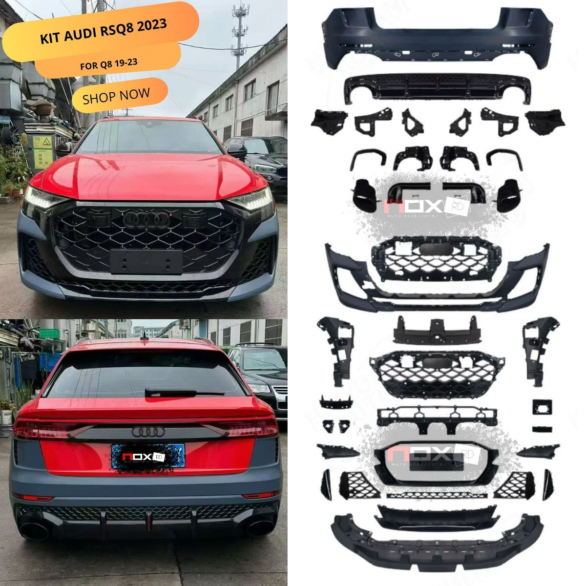 KIT AUDI RSQ8 2023 PARA Q8 19-23