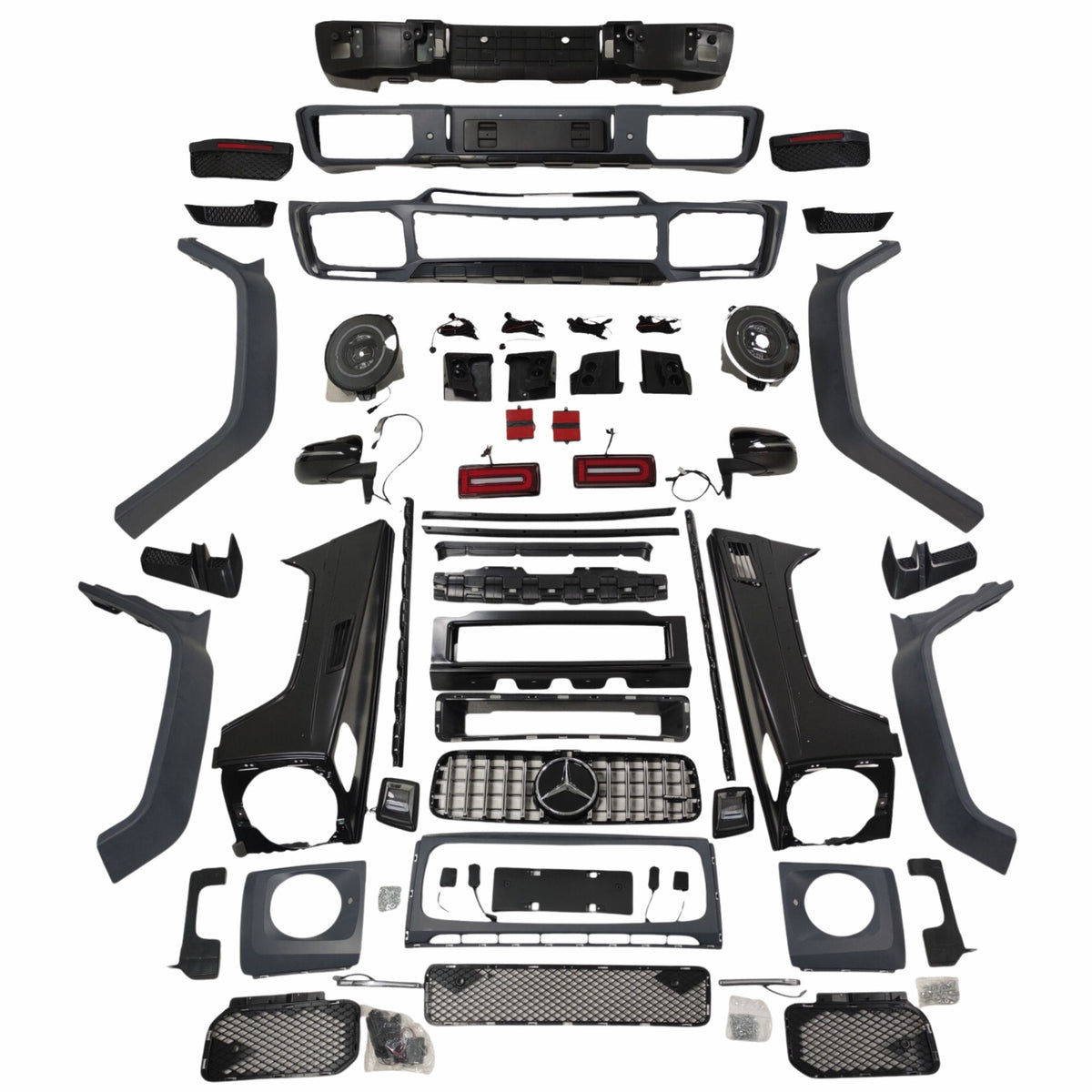 KIT MERCEDES CLASE G BRABUS 2019+ PARA LA 04-18.