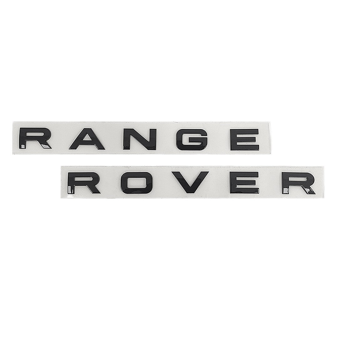 LETRA RANGE ROVER NEGRA