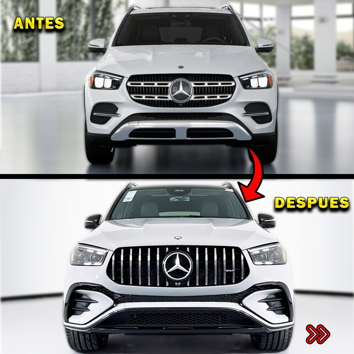 KIT MERCEDES GLE53 2025 PARA GLE SUV 20-25 CROMADO