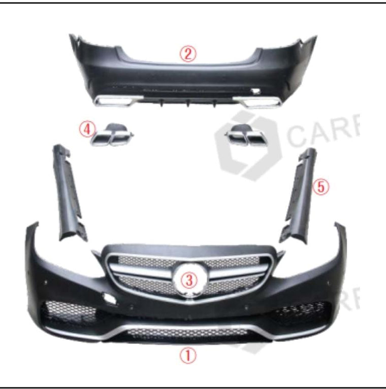 KIT MERCEDES CLASE E-63 AMG 2016 PARA CLASE E 14-16