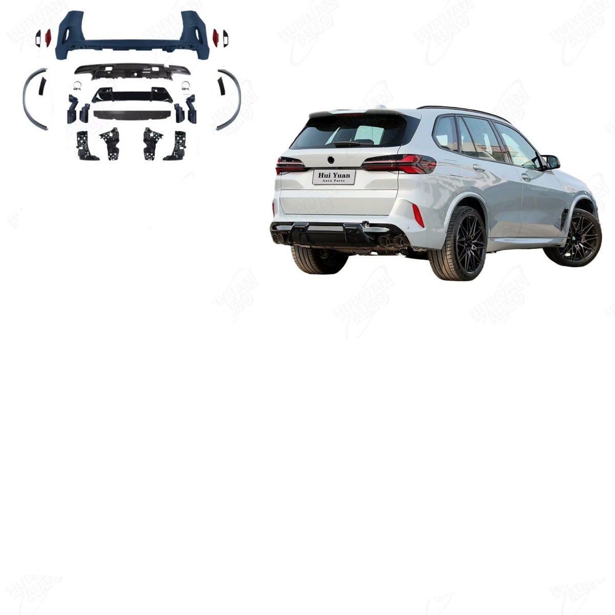 KIT TRASERO BMW X5 M COMPETITION PARA X5 2024+