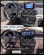 RADIO ANDROID MERCEDES CLASE C 15-18