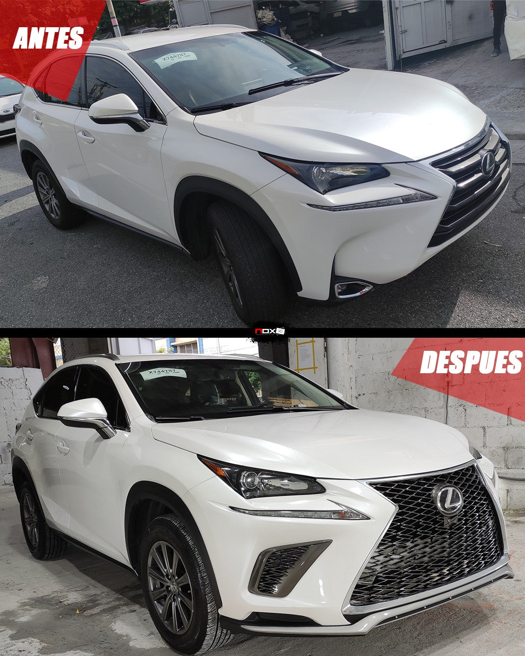 KIT FRENTE NX F-SPORT 2020 PARA 15-20