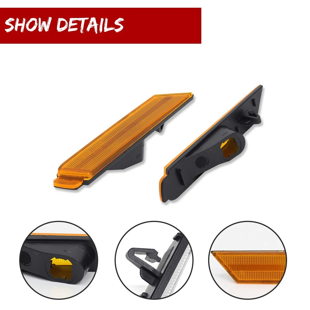 REFLECTORES DE BUMPER DELANTERO CAMARO ZL1 10-15