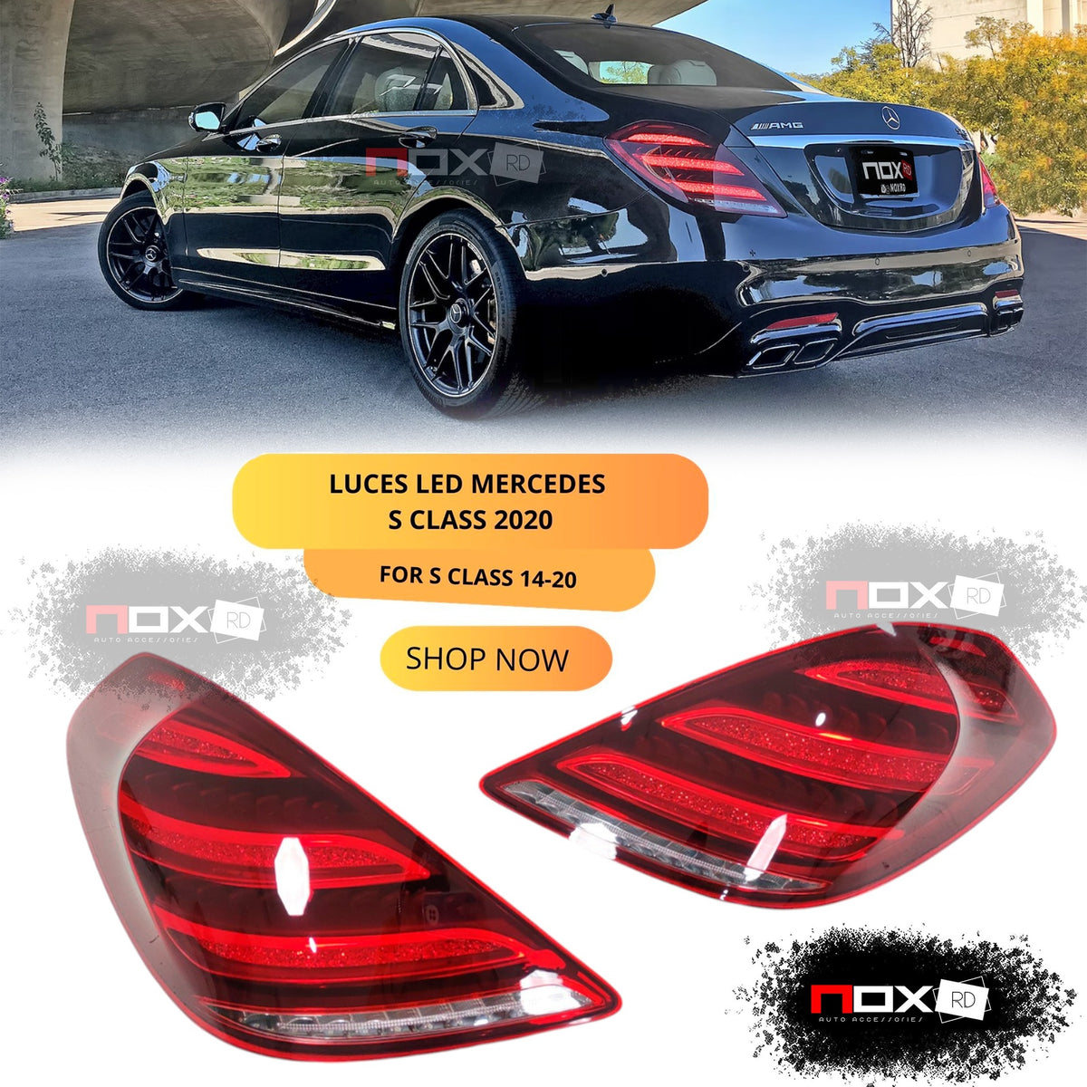 LUCES LED MERCEDES S63 2020 PARA 14-20