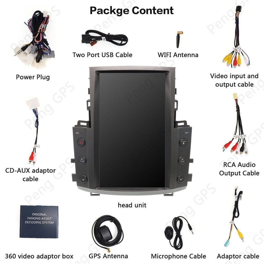RADIO LX570 08-15 ANDROID