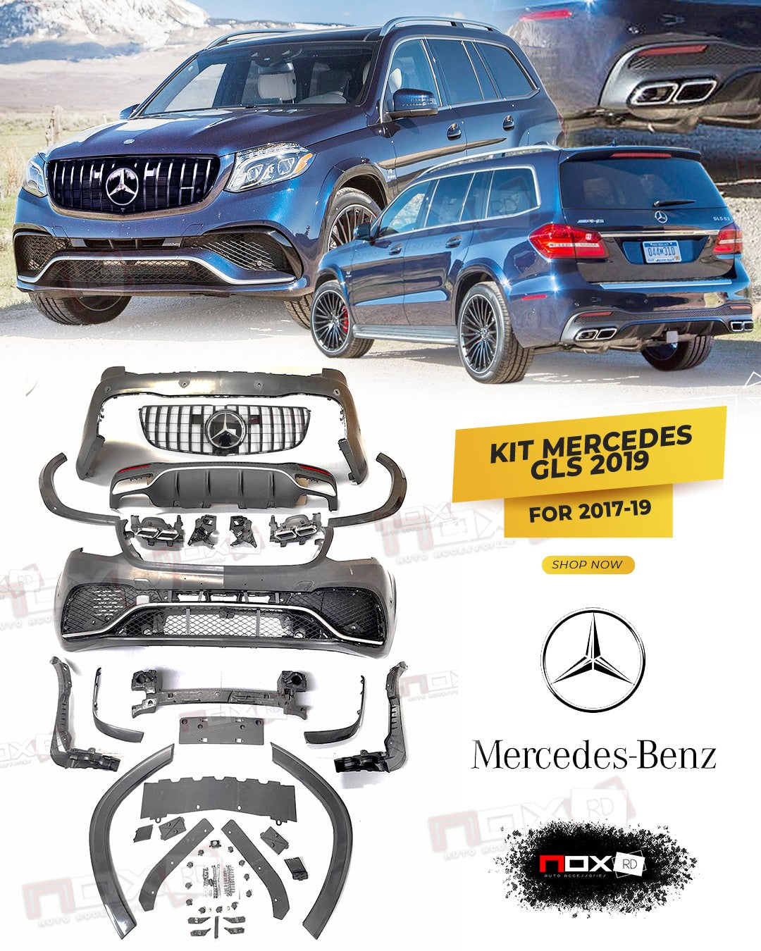 KIT MERCEDES GLS63 17-19