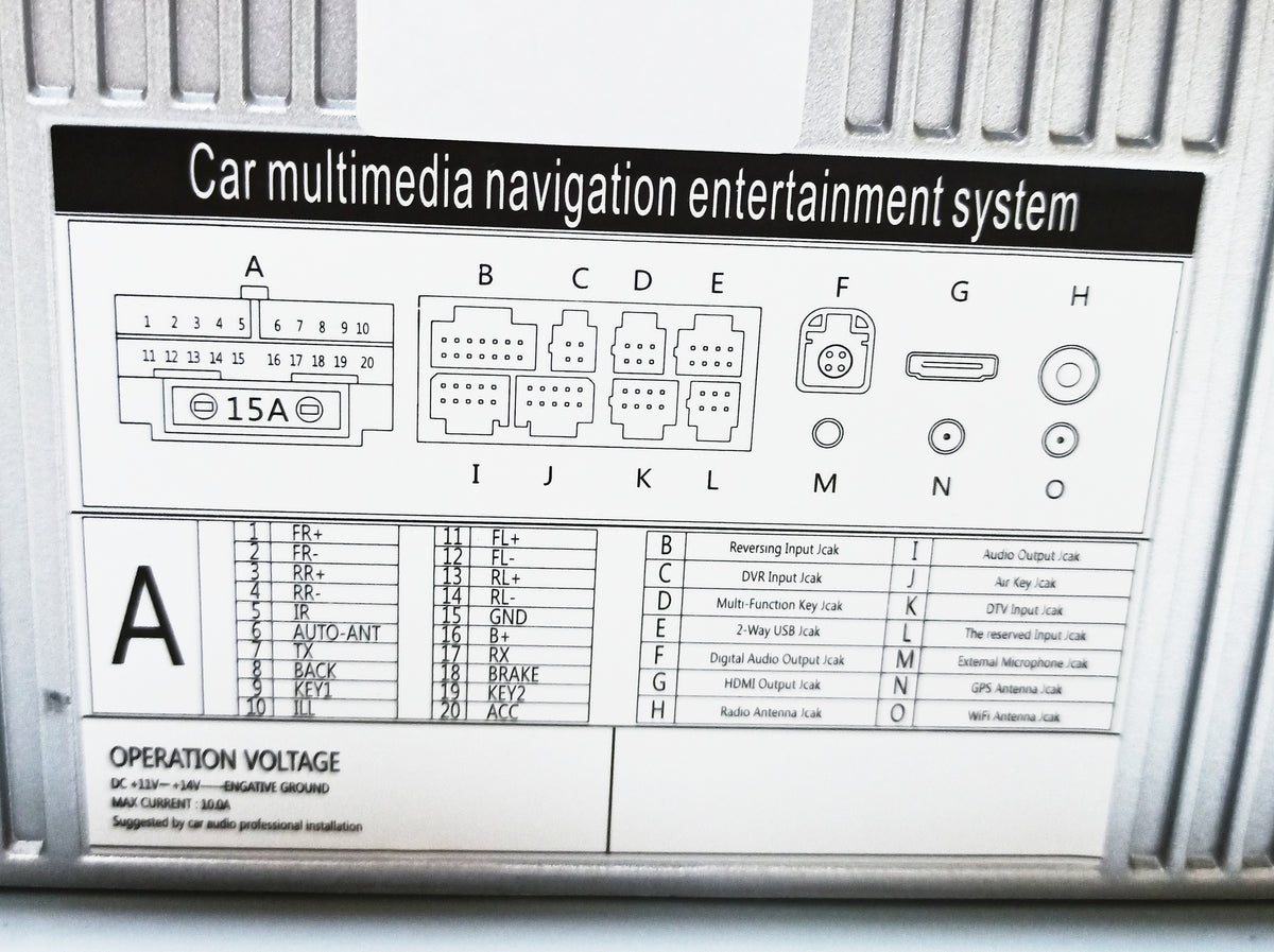 RADIO GRAND CHEROKEE 13.6" 14-20 ANDROID