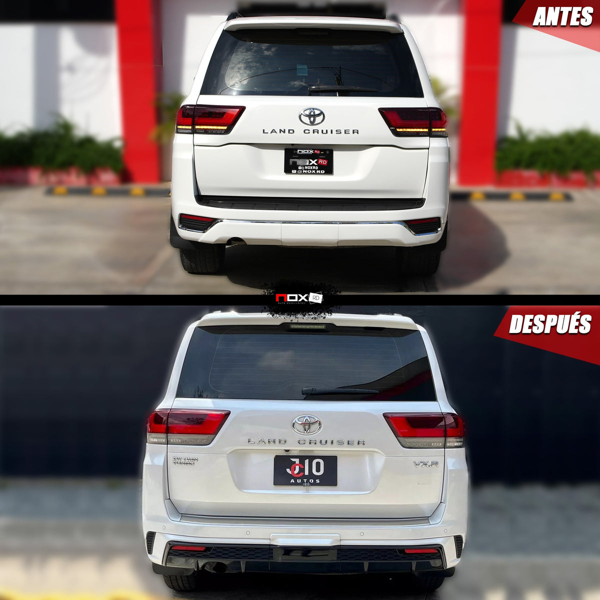 KIT BUMPER INFERIOR MODELISTA LC300 22-25