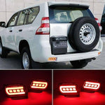 LUCES LED BUMPER TRASERO PRADO 18-23