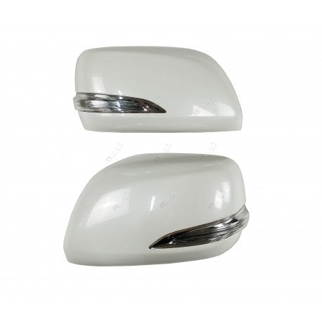COVERS RETROVISORES LX570 08-20 (CON LED)