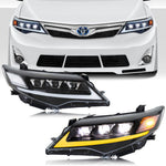 PANTALLAS LED DE CAMRY 12-14 3 LUPAS