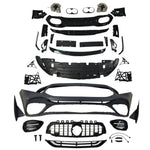 BUMPER TRASERO MERCEDES AMG CLASE A PARA 19-24