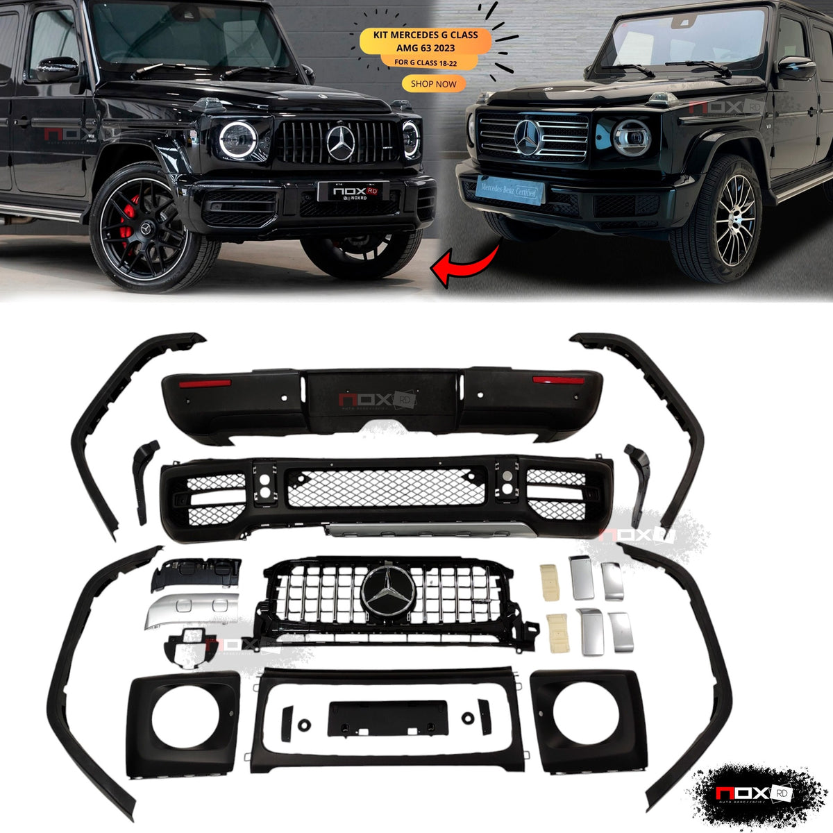 KIT MERCEDES G-63 AMG PARA LA 18-22