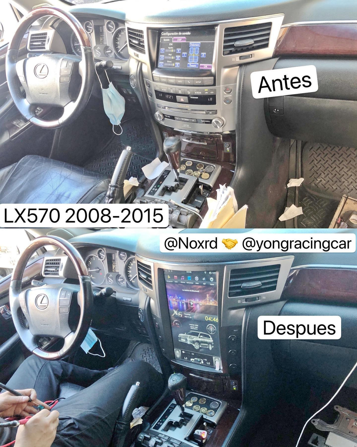 RADIO LX570 08-15 ANDROID