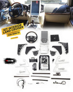 CONSOLA Y ACCESORIOS KIT INTERIOR LC200 2021 PARA 08-15 CREMA