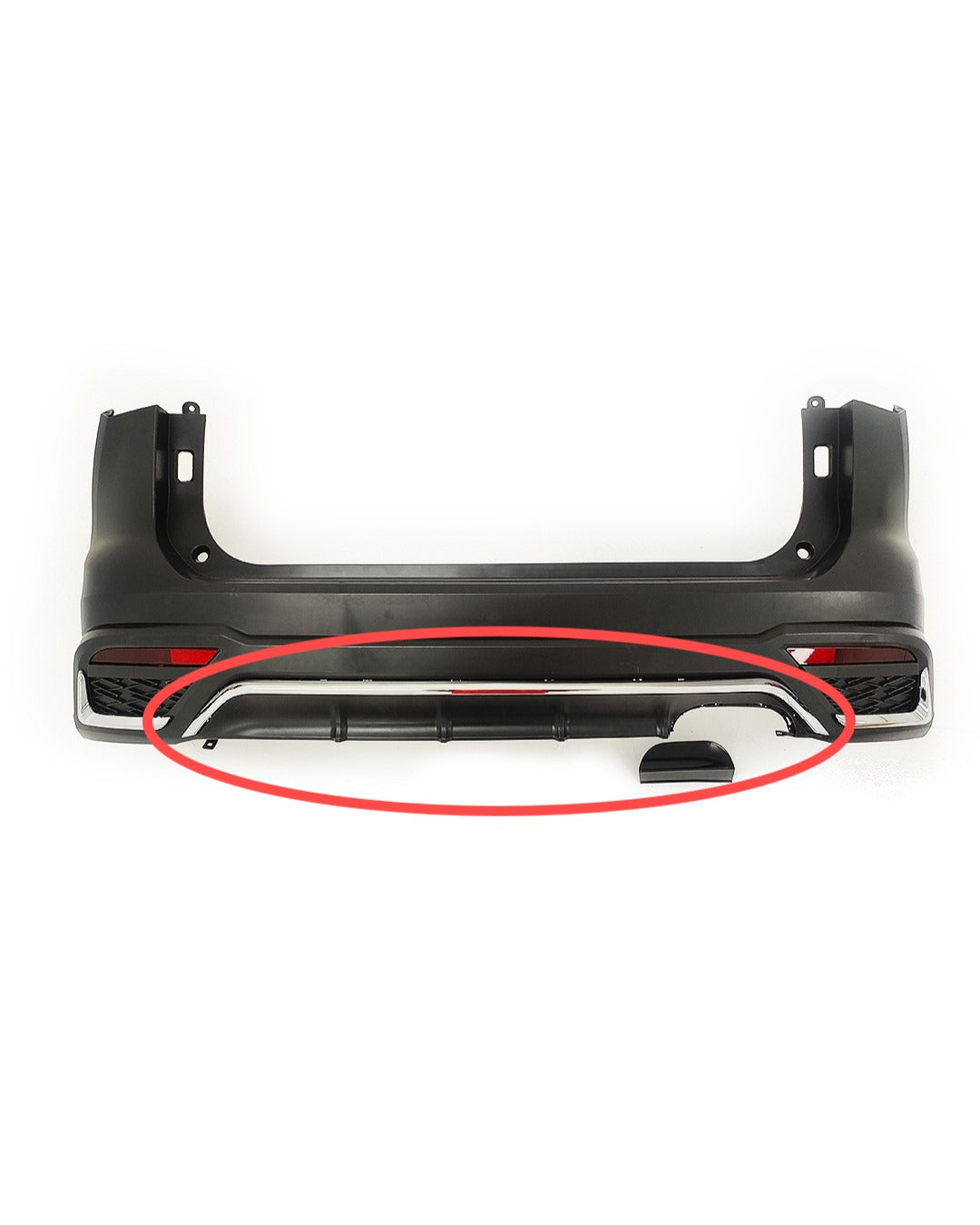 CROMADO CENTRAL BUMPER TRASERO HIGHLANDER TIPO LX 20-24