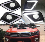 COVER LED HALOGENOS HILUX 16-17 REVO
