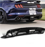DIFUSOR TRASERO Y BOQUILLAS SHELBY PARA MUSTANG