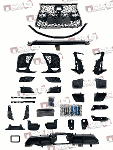 KIT LIP Y PARRILLA F-SPORT LX600