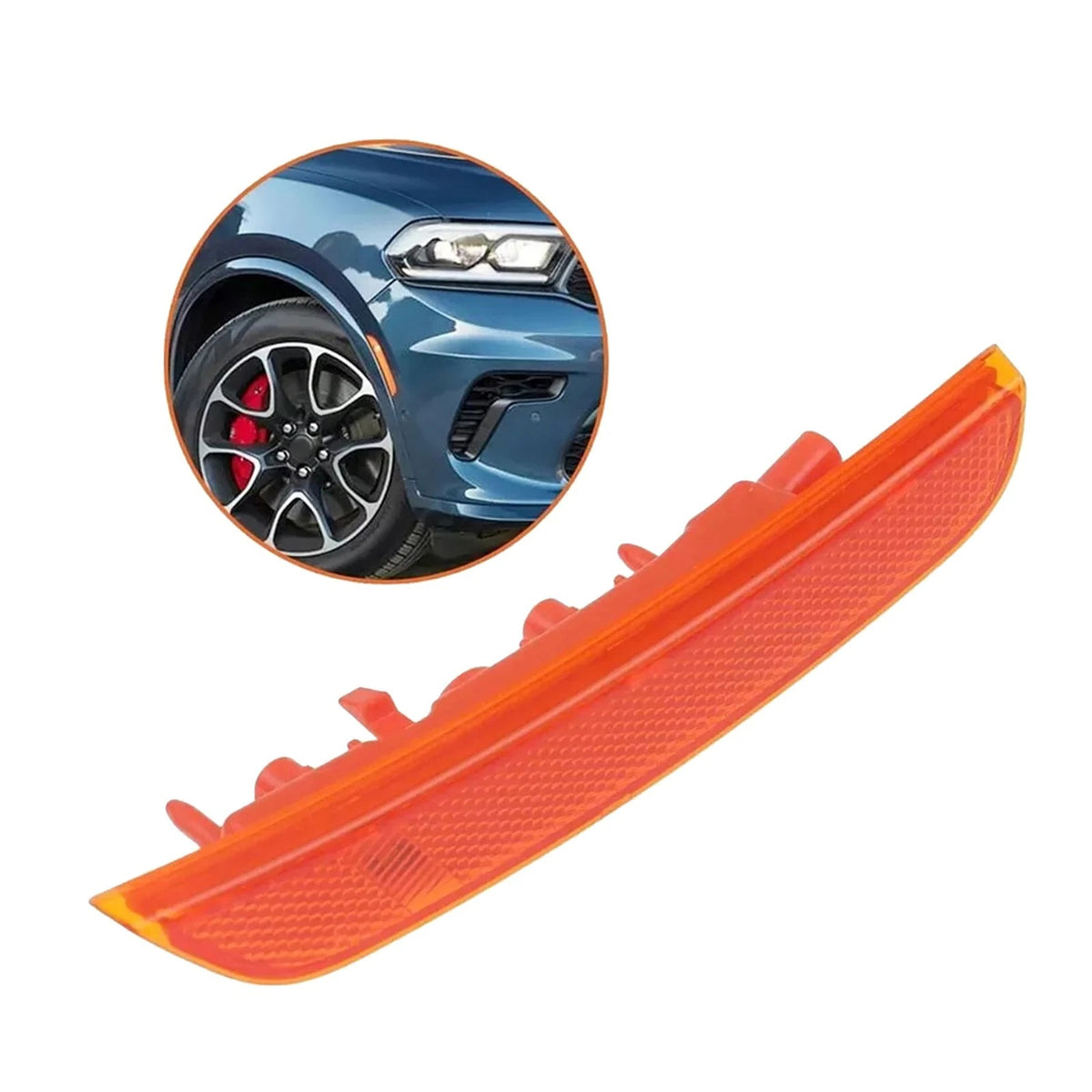 REFLECTOR BUMPER DELANTERO DURANGO RH 21-25