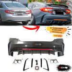 KIT BUMPER TRASERO ACCORD YOFER 18-22