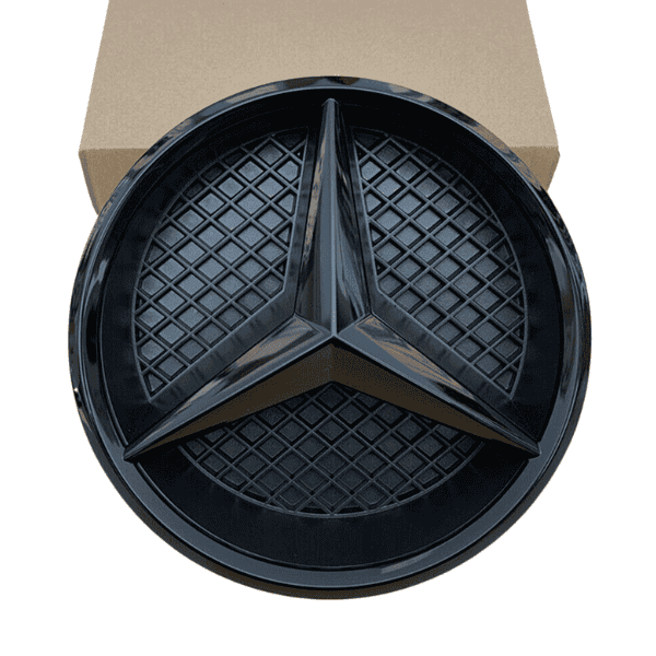 EMBLEMA CON BASE NEGRO PARRILLA MERCEDES GLE 16-19