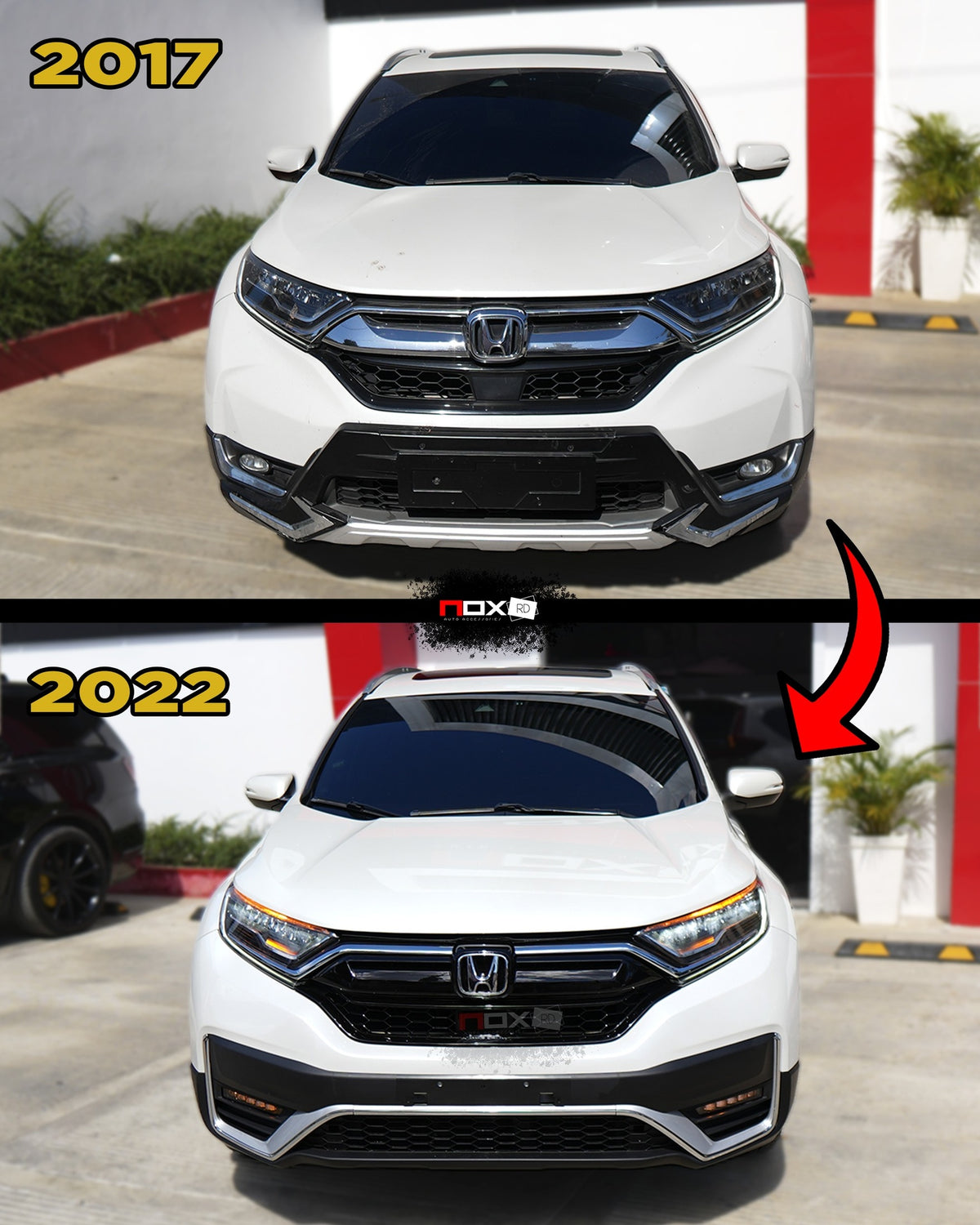 KIT FRENTE CON CAMARA CRV 2021 PARA 17-19