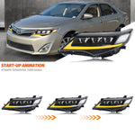 PANTALLAS LED DE CAMRY 12-14 3 LUPAS