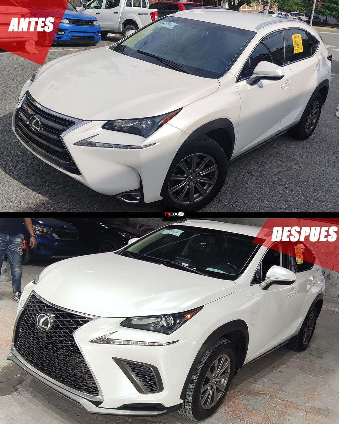 KIT FRENTE NX F-SPORT 2020 PARA 15-20