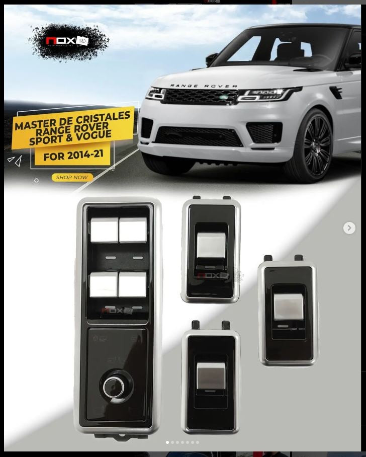 JUEGOS DE MASTER DE CRISTALES RANGE ROVER 14-20