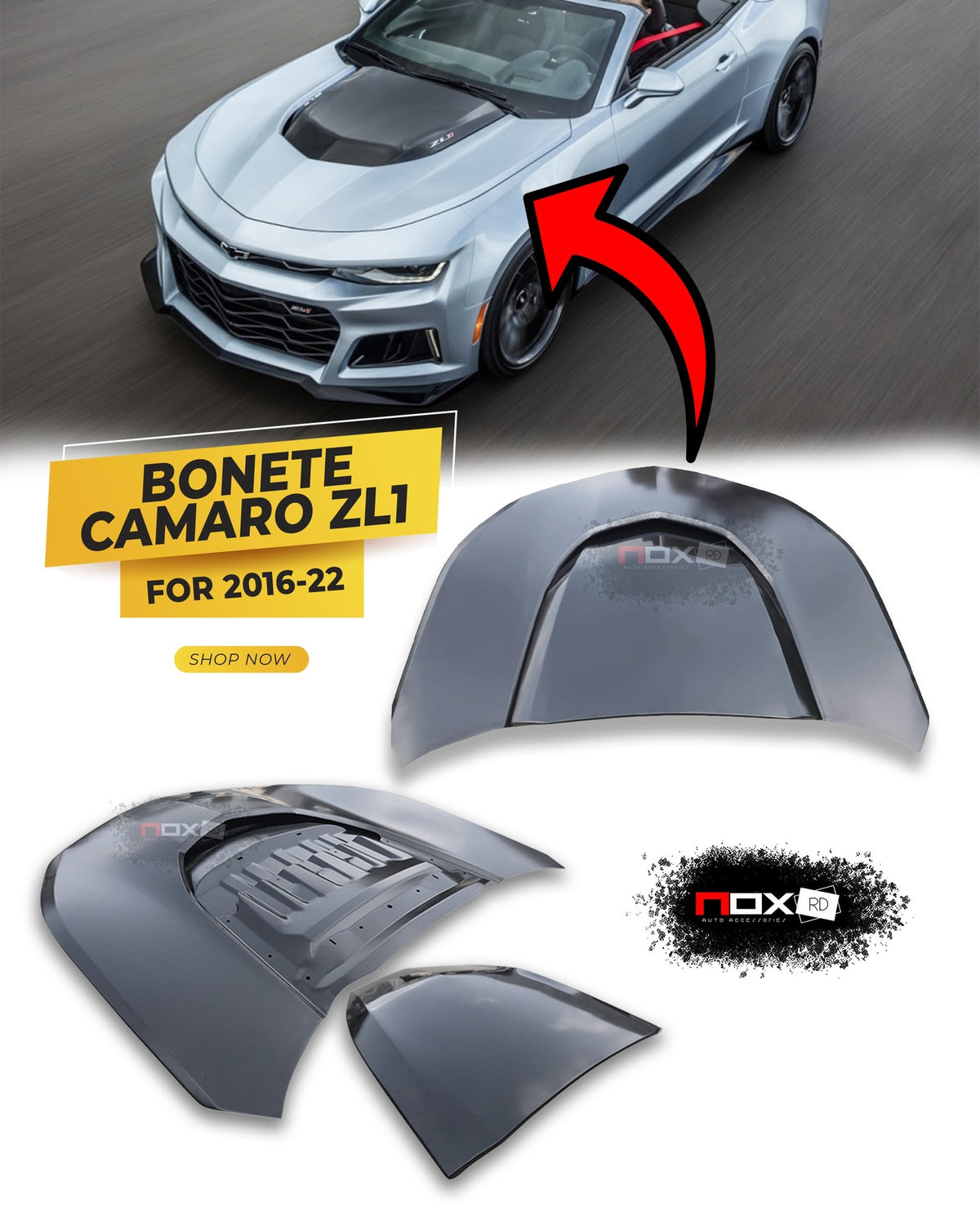 BONETE CAMARO ZL1 16-22