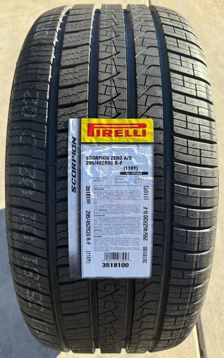 SET GOMAS PIRELLI 295/45ZR20