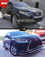 KIT FRENTE F SPORT LX RX350 2015 PARA 10-13