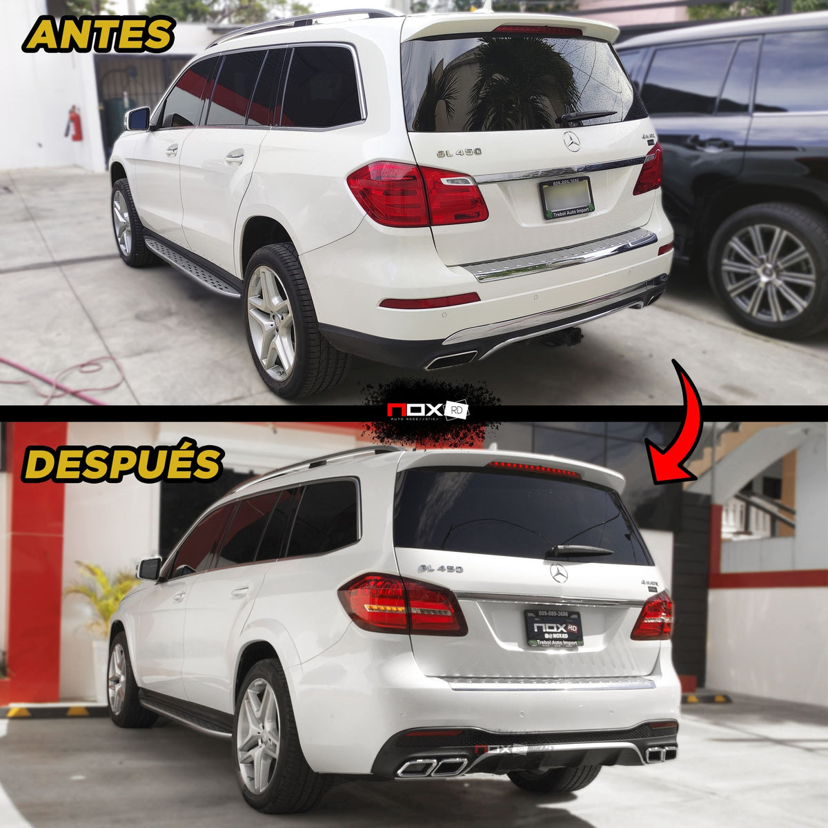 KIT MERCEDES GLS63 17-19