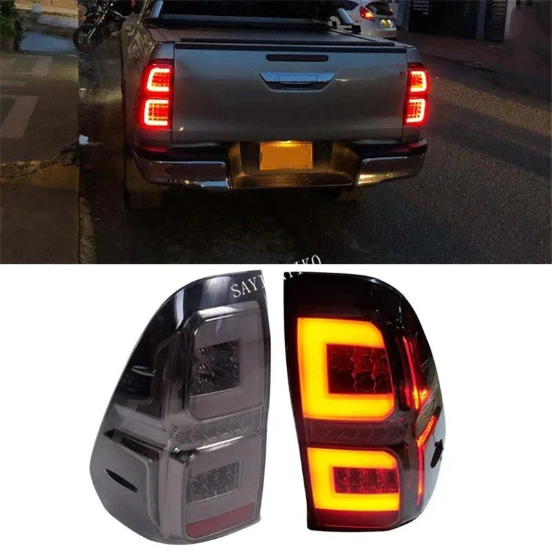 LUCES LED HILUX 16-20 SMOKE
